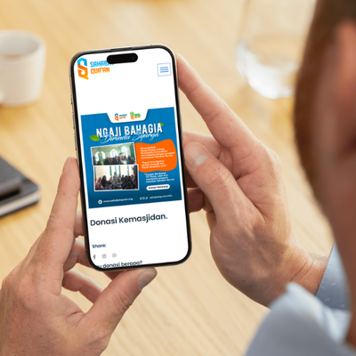 Sahabat Quran Fundraising Website